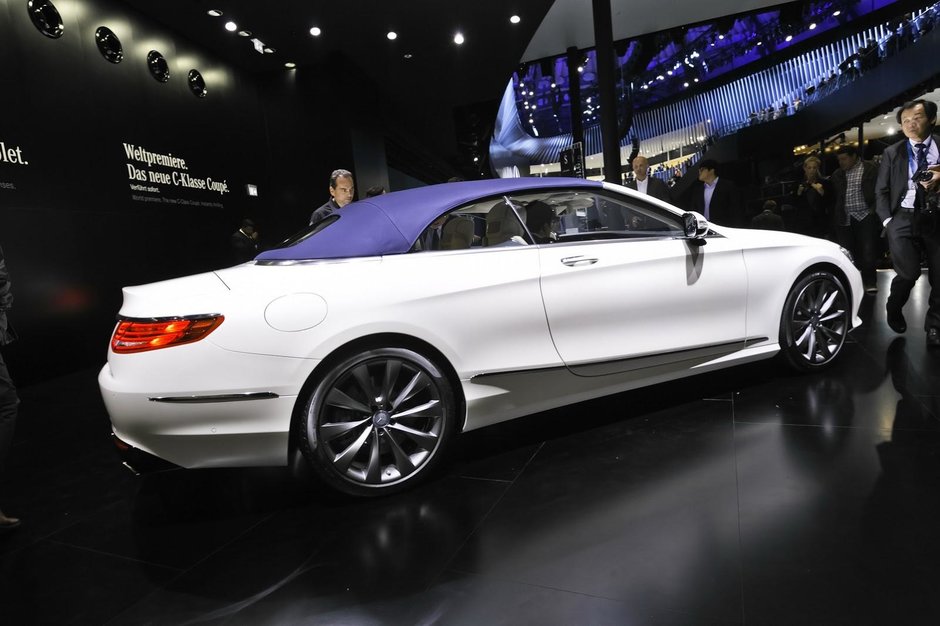 Salonul Auto de la Frankfurt 2015: Mercedes S-Class Cabriolet