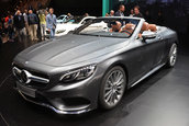 Salonul Auto de la Frankfurt 2015: Mercedes S-Class Cabriolet