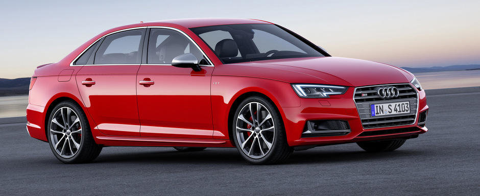 Salonul Auto de la Frankfurt 2015: Noul Audi S4 ofera 354 CP dintr-un V6 turbo