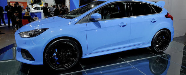 Salonul Auto de la Frankfurt 2015: Noul Ford Focus RS, imagini reale