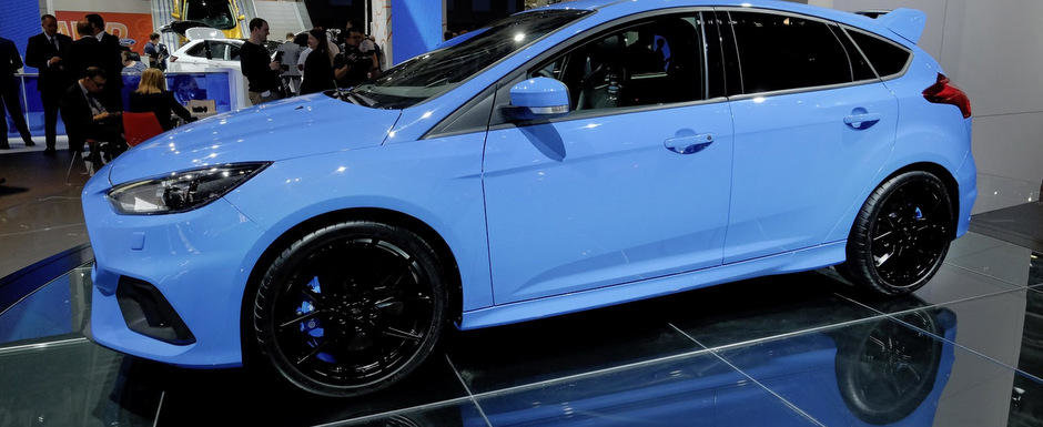 Salonul Auto de la Frankfurt 2015: Noul Ford Focus RS, imagini reale