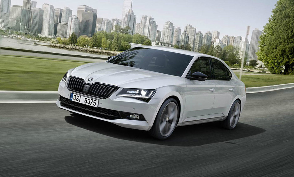 Salonul Auto de la Frankfurt 2015: Skoda Superb Sportline, limuzina performanta