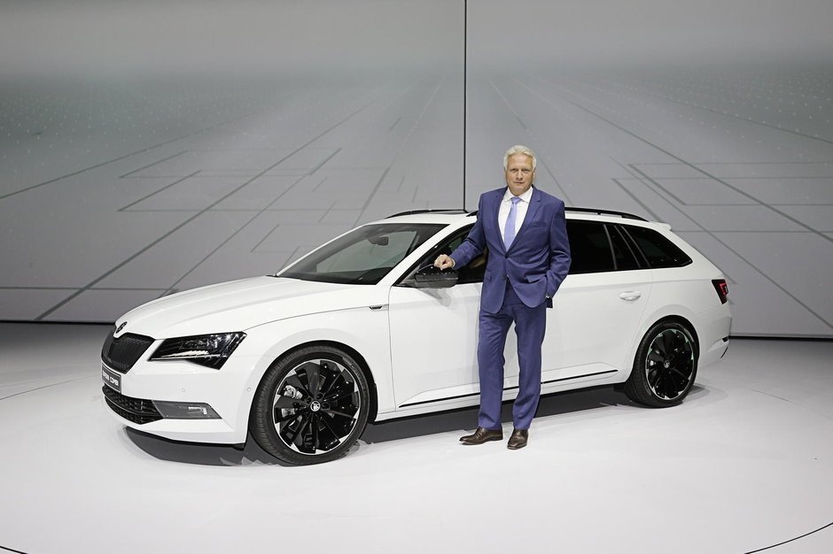 Salonul Auto de la Frankfurt 2015: Skoda Superb Sportline