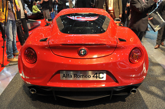 Salonul Auto de la Geneva 2013: Alfa Romeo 4C