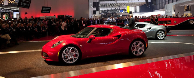 Salonul Auto de la Geneva 2013: Noua Alfa Romeo 4C arata superb. Fara doar si poate!