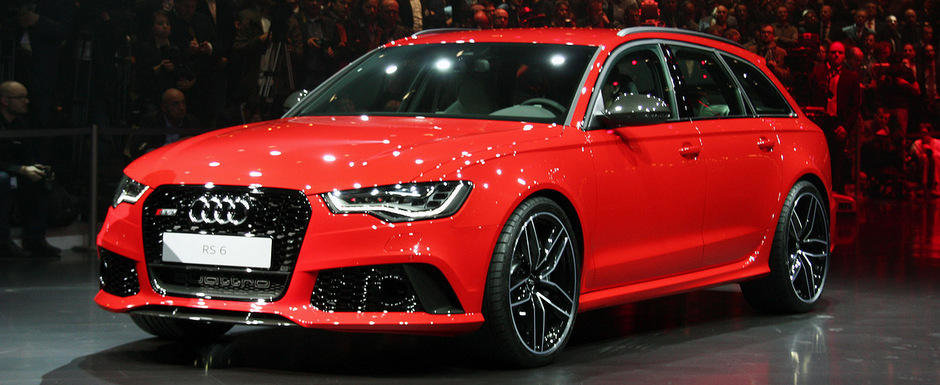 Salonul Auto de la Geneva 2013: Noul Audi RS6 Avant straluceste in lumina reflectoarelor Salonul Auto de la Geneva 2013: Noul Audi RS6 Avant straluceste in lumina reflectoarelor