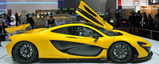 Salonul Auto de la Geneva 2013: Noul McLaren P1 isi incordeaza muschii in fata camerelor