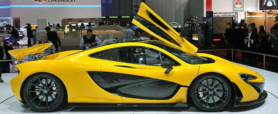 Salonul Auto de la Geneva 2013: Noul McLaren P1 isi incordeaza muschii in fata camerelor