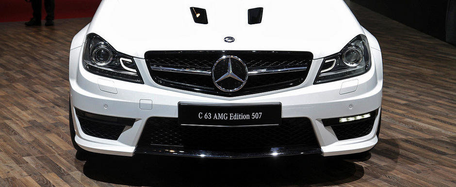 Salonul Auto de la Geneva 2013: Noul Mercedes C63 AMG Edition 507 beneficiaza de 507 CP si 610 Nm!