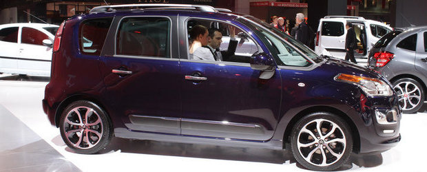 Salonul Auto de la Paris 2012: Citroen C3 Picasso, noua generatie de 'space box'