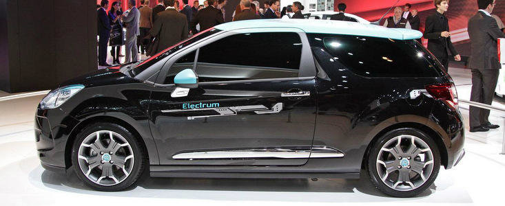 Salonul Auto de la Paris 2012: Citroen DS3 Electrum, masina de oras 'PLUGGED-IN'