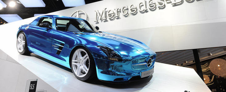 Salonul Auto de la Paris 2012: Mercedes SLS AMG Electric Drive electrizeaza Parisul! Salonul Auto de la Paris 2012: Mercedes SLS AMG Electric Drive electrizeaza Parisul!
