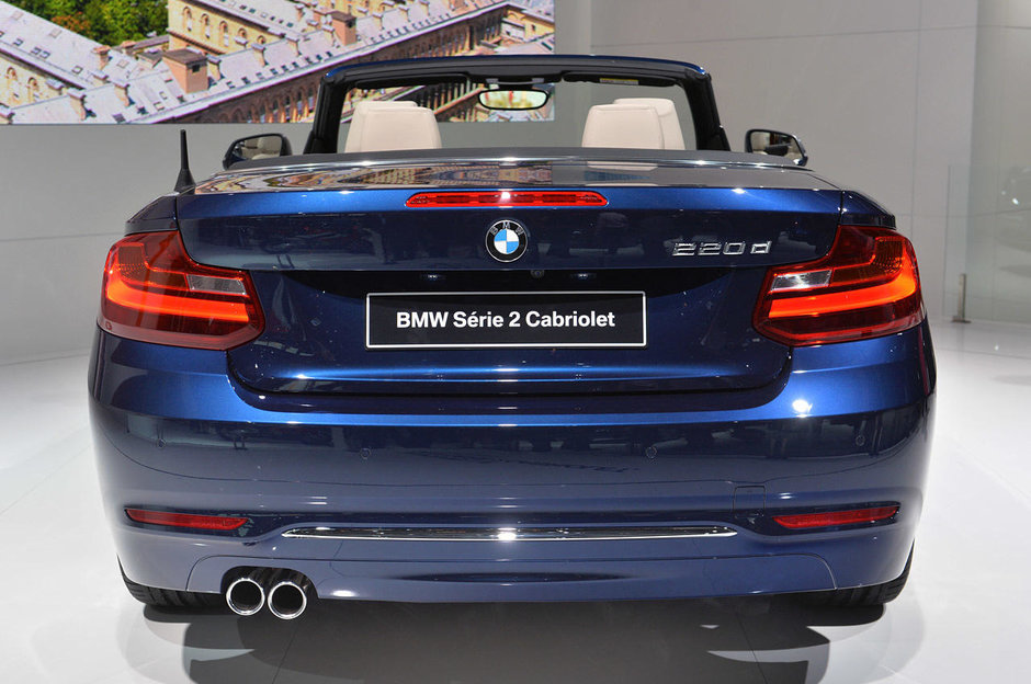 Salonul Auto de la Paris 2014: BMW Seria 2 Cabriolet