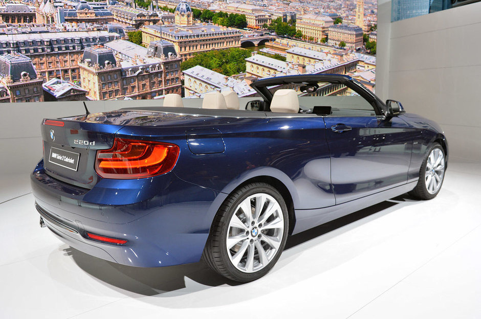 Salonul Auto de la Paris 2014: BMW Seria 2 Cabriolet