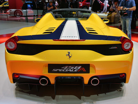 Salonul Auto de la Paris 2014: Ferrari 458 Speciale Aperta