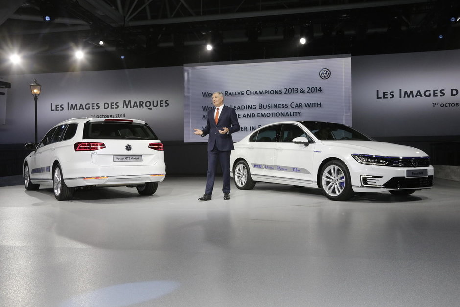 Salonul Auto de la Paris 2014: Volkswagen Passat GTE