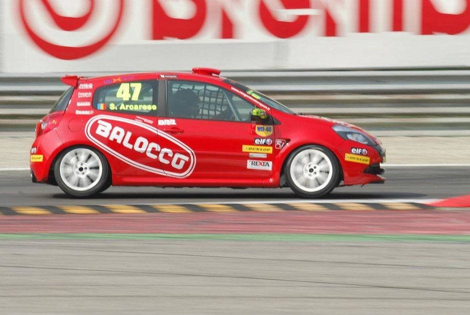 Salvatore Arcarese, start In EuroCupa Renault Clio Salvatore Arcarese, start In EuroCupa Renault Clio