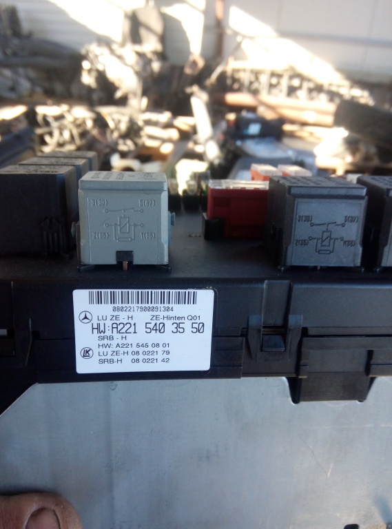 SAM fata Mercedes S-Class W221, CL W216 A2215403550