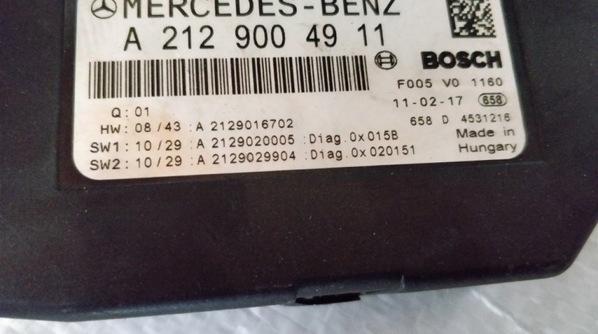 Sam fata Mercedes W212 W207 W218 W204