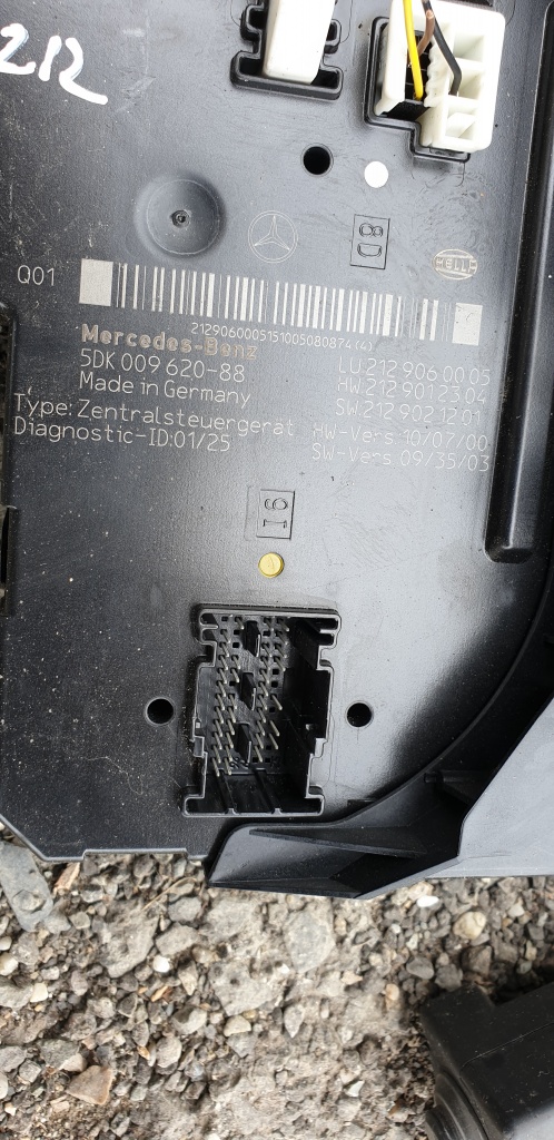 SAM Mercedes W212 E Class an 2010 cod 5DK009620-88