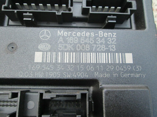 SAM Panou sigurante HELLA MERCEDES-BENZ W169 A 169 545 34 32 / A1695453432 / 5DK 008 728-13 / 5DK 00...