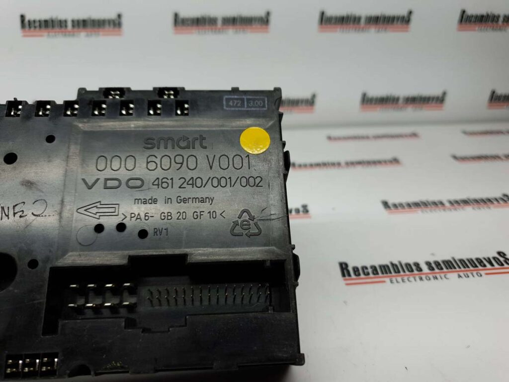 SAM Panou sigurante VDO SMART FORFOUR 000 6090 V001 / 0006090V001 / 461.240 001 002 / 461 240 001 002 / 461240001002000 6090 V001 / 0006090V001 / 461.240 001 002 / 461 240 001 002 / 461240001002
