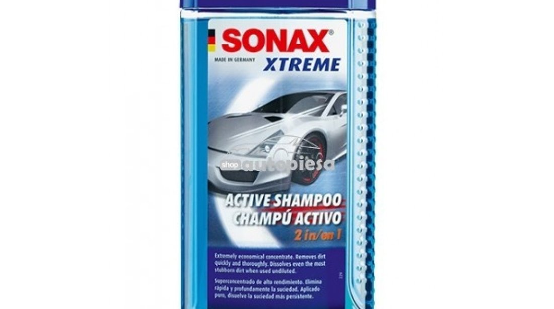 Sampon auto SONAX Xtreme Active Shampoo 2 in 1 500 ml SO214200 piesa NOUA