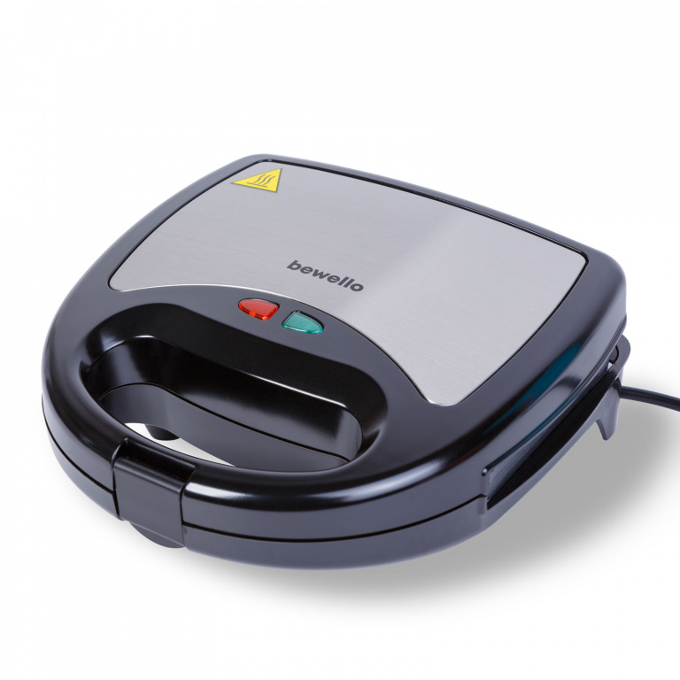 Sandwich Maker- 3 în 1 - 220-240V - 800W - argintiu/negru BW1024
