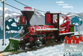 Santa Steam Train Delivery