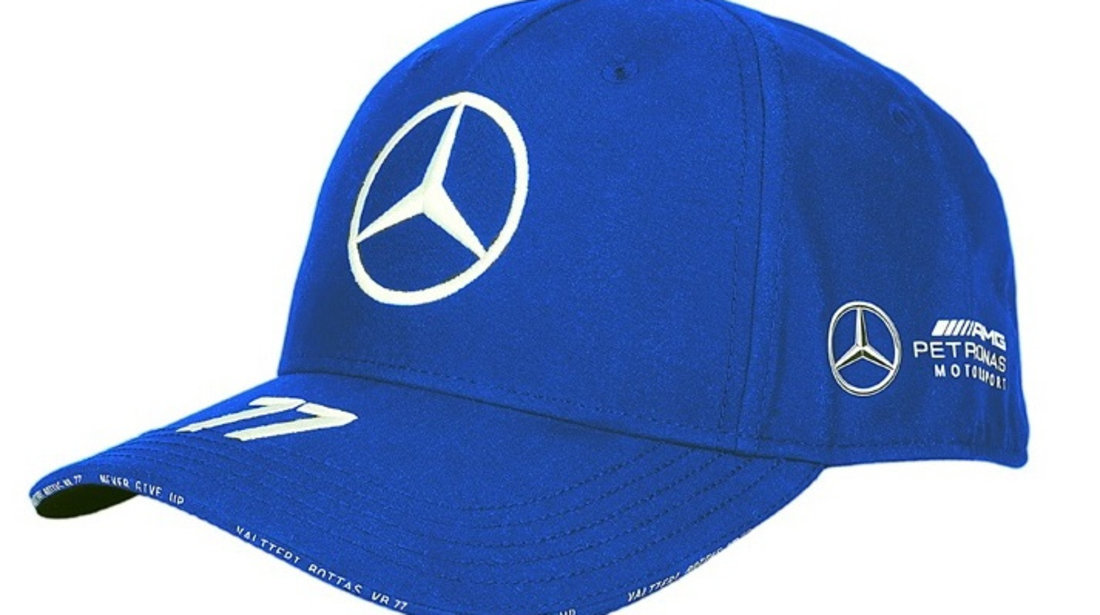 Sapca Oe Mercedes-Benz Valtteri Bottas Formula 1 Albastru