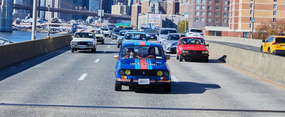 Sapte Dacii clasice au facut turul orasului New York de Ziua Nationala a Romaniei. Imagini de printat si pus in rama Sapte Dacii clasice au facut turul orasului New York de Ziua Nationala a Romaniei. Imagini de printat si pus in rama