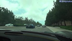 Sase Porsche-uri 918 ies la joaca pe strazile Californiei