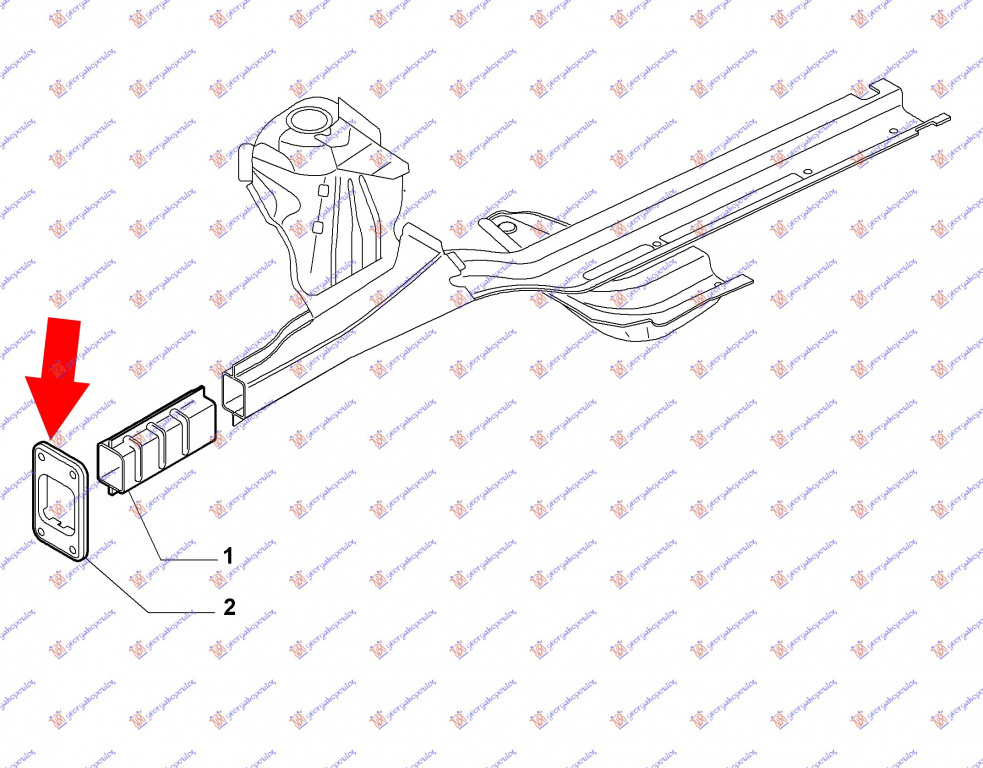 Sasiu Fata - Fiat Grande Punto 2005 , 51885637