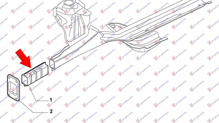 Sasiu Fata - Fiat Punto 2012 , 51885636