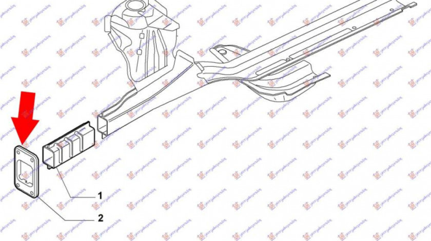 Sasiu Fata - Fiat Punto 2012 , 55703470