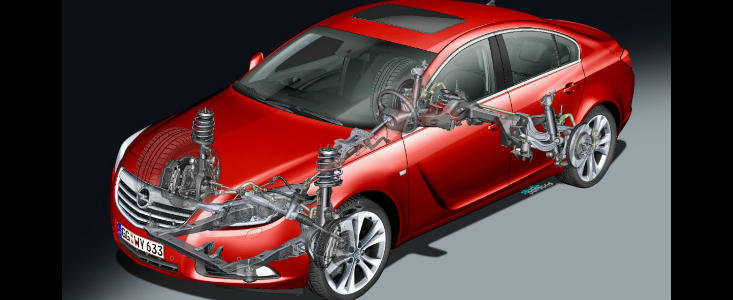 Sasiu SuperSport pentru modelele Opel Insignia cu tractiune fata Sasiu SuperSport pentru modelele Opel Insignia cu tractiune fata