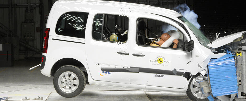 Scandal in Germania din cauza celor trei stele EuroNCAP primite de Mercedes Citan