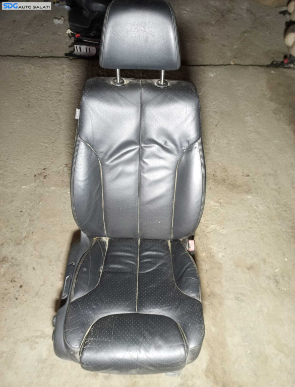 Scaun Dreapta Fata Pasager Fara Incalzire Piele Volkswagen Passat B6 2005 - 2010 [L0080]