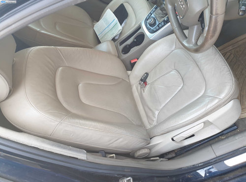 Scaun Dreapta Fata Pasager Piele Crem cu Incalzire Audi A4 B8 2008 - 2015 [K4649] [K4651]