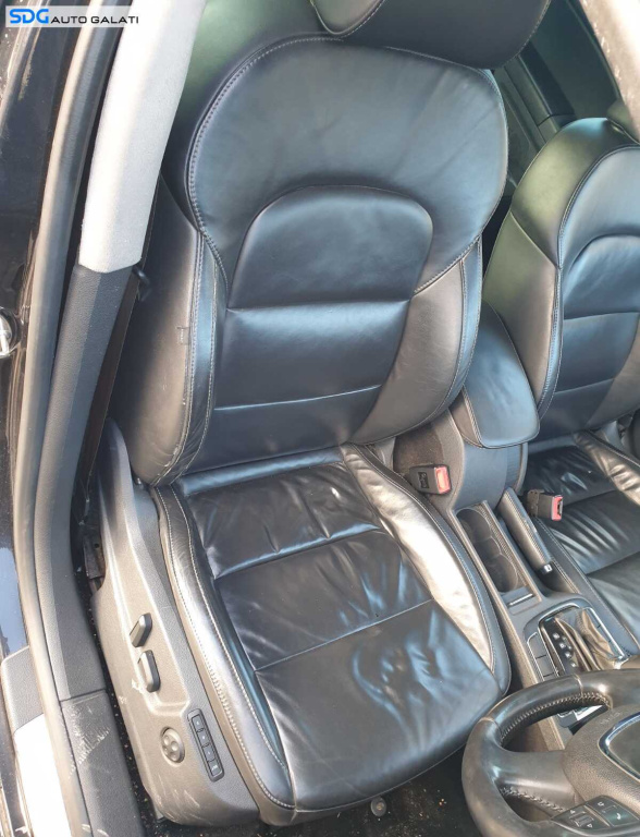 Scaun Dreapta Fata Pasager Piele Electric cu Incalzire Skoda Superb 2 2008 - 2013