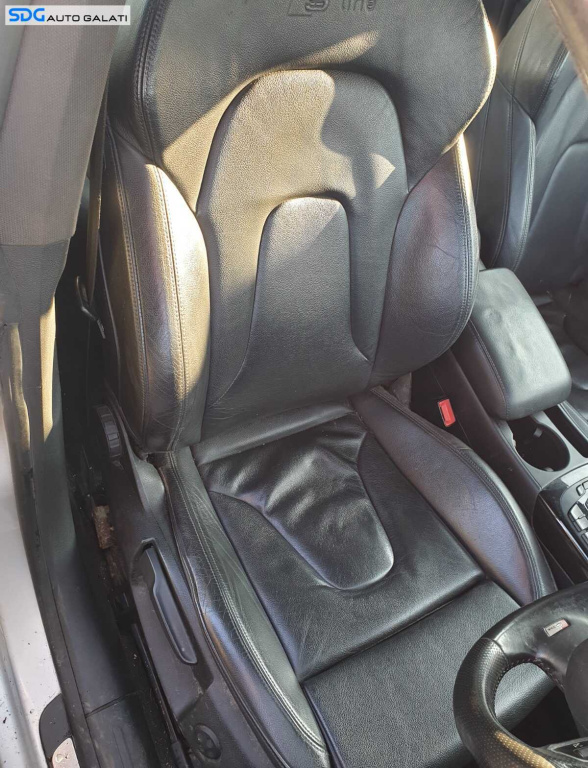 Scaun Dreapta Fata Pasager Piele Neagra S-Line Audi A5 Sportback 2008 - 2016 [C2967]