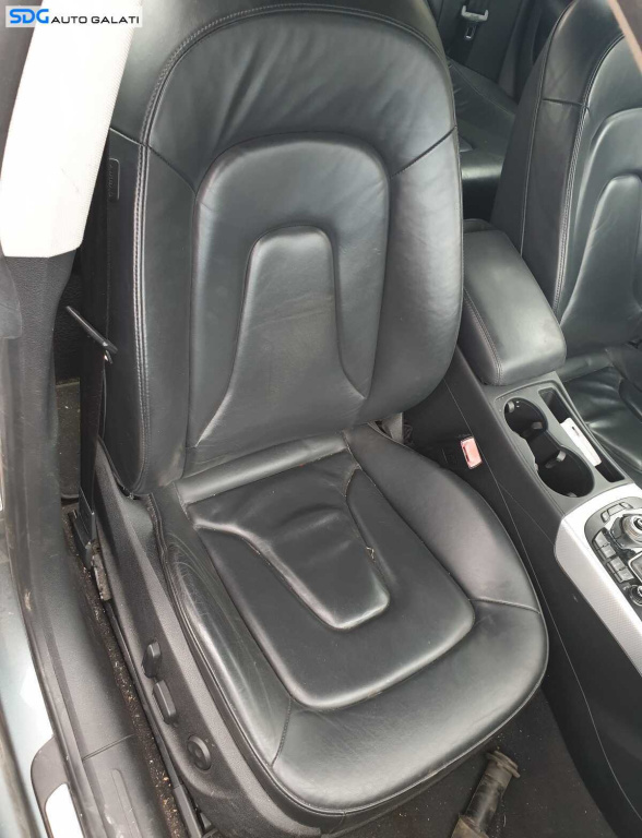 Scaun Dreapta Fata Pasager Piele Neagra S-Line Electric Fara Incalzire Audi A5 Sportback 2008 - 2016 [C5535]