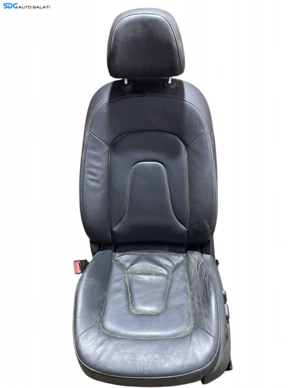 Scaun Dreapta Fata Pasager Piele Neagra S-Line Electric Fara Incalzire Audi A5 Sportback 2008 - 2016 [LR0350] [LR0351]