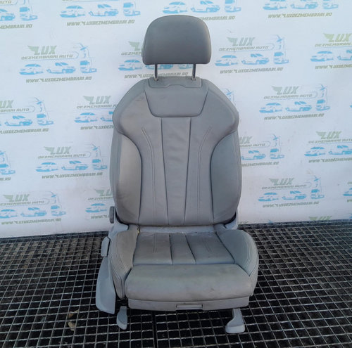 Scaun dreapta fata , piele gri Audi A4 B9 [2015 - 2020] 2.0 tdi DEUA