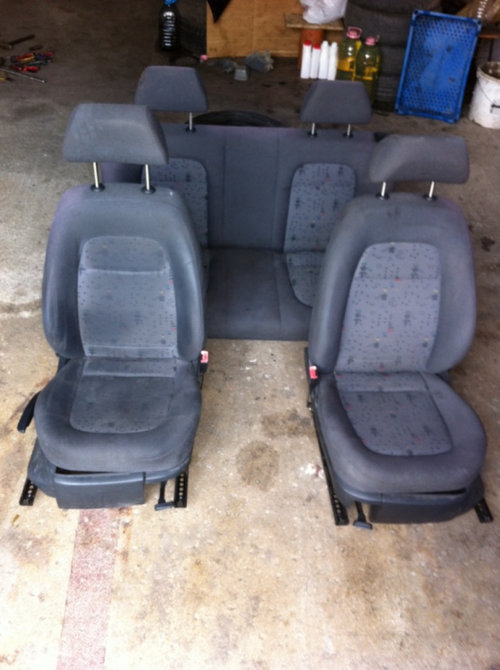 Scaun dreapta si bancheta Skoda Fabia 6Y [1999 - 2004] Sedan 1.4 MT (101 hp) (6Y3) 16V