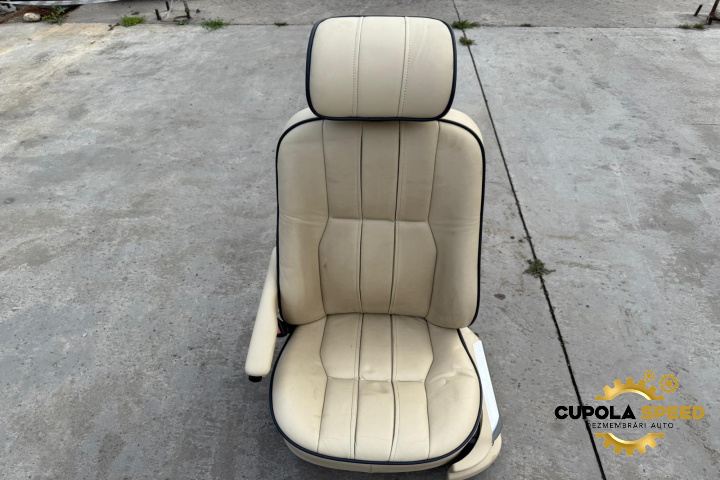 Scaun electric stanga fata piele crem Land Rover Range Rover Vogue 3 [2th facelift] [2009 - 2012]