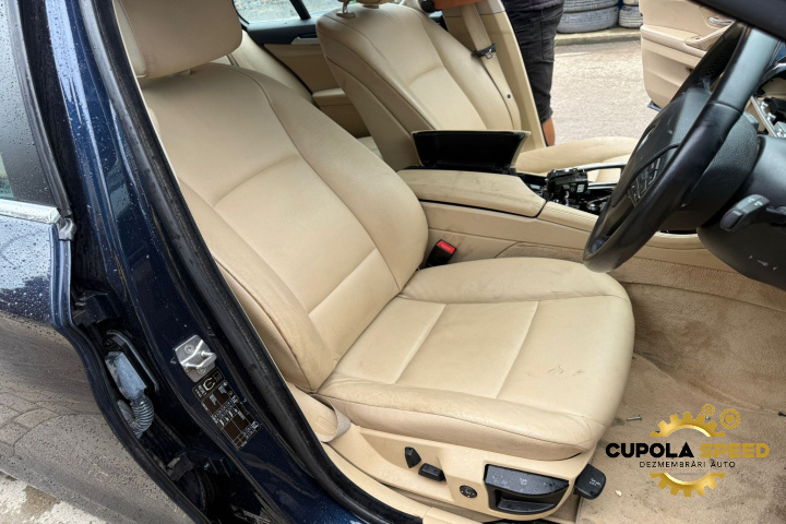 Scaun fata dreapta piele crem BMW Seria 5 F10 [facelift] [2013 - 2017]