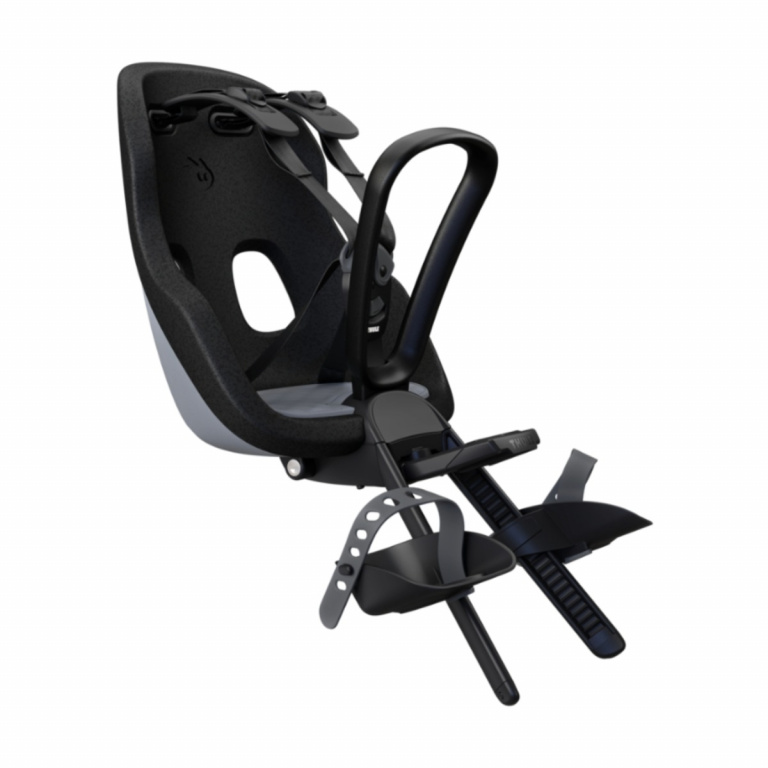 Scaun pentru copii, Thule Yepp Nexxt 2 Mini Monument Front mounted, cu montare pe bicicleta in fata