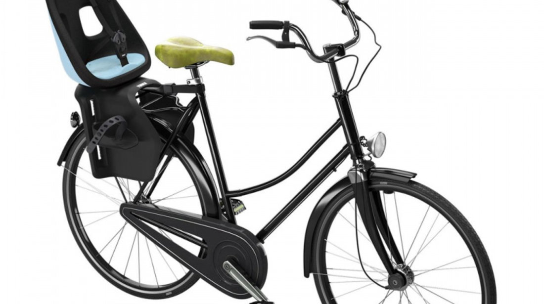Scaun pentru copii, Thule Yepp Nexxt Maxi RM cu montare pe bicicleta in spate, Albastru
