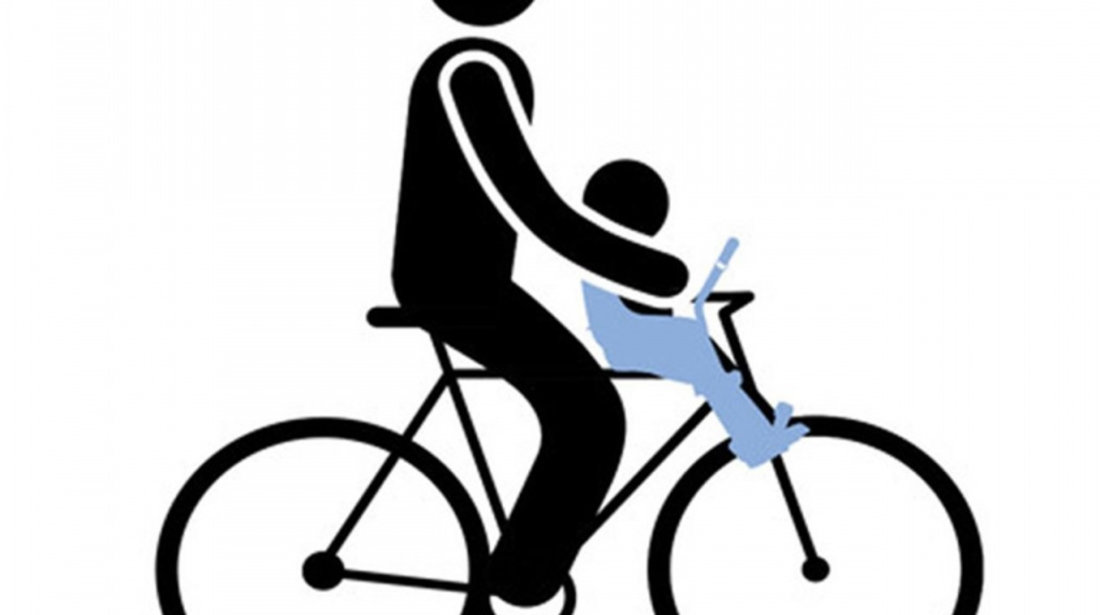 Scaun pentru copii, Thule Yepp Nexxt Mini, cu montare pe bicicleta in fata Alb